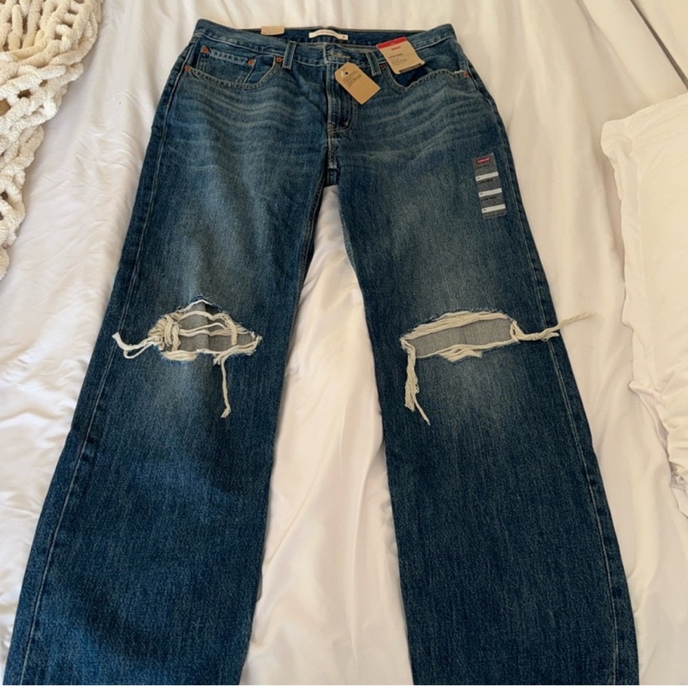Levi’s - low pro straight jeans